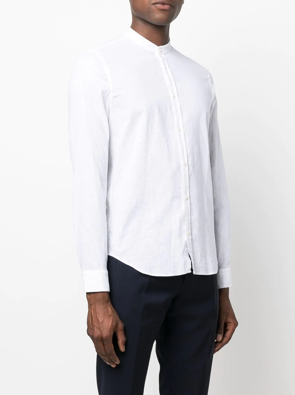 camicia lino manuel ritz colletto coreana 3232E604L1 223282 02 MANUEL RITZ 