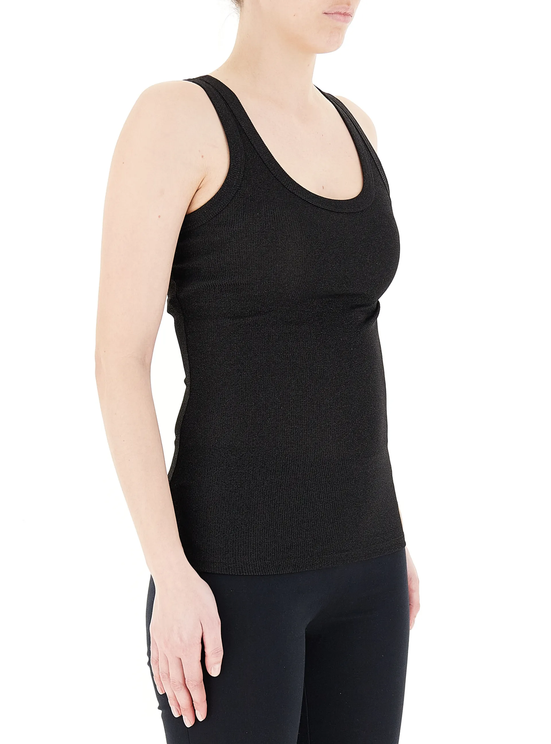 top a costine UD0032 NERO VICOLO 