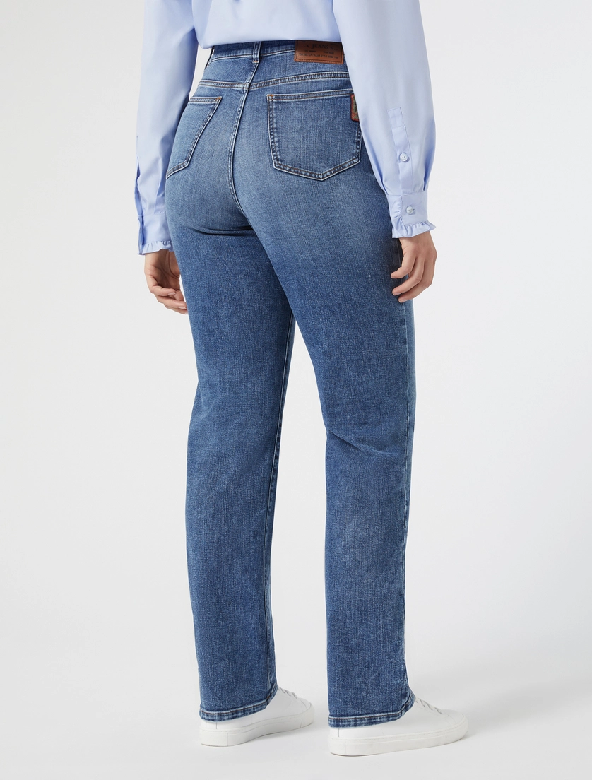 jeans in denim di cotone VOLTA 005 MARINA RINALDI 