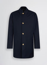 liU JO trench con micro logo Blu