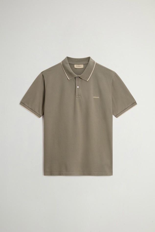 polo con logo CFWOPO2000MRUT5348 6667 WOOLRICH 