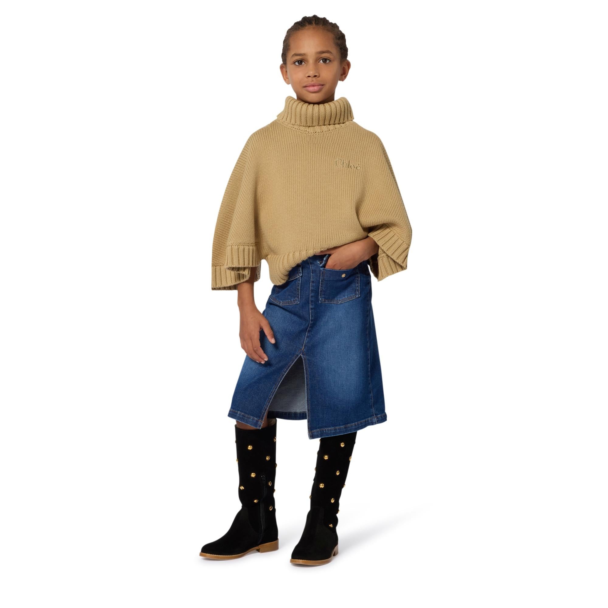 maglione collo alto C20642 63C CHLOE 