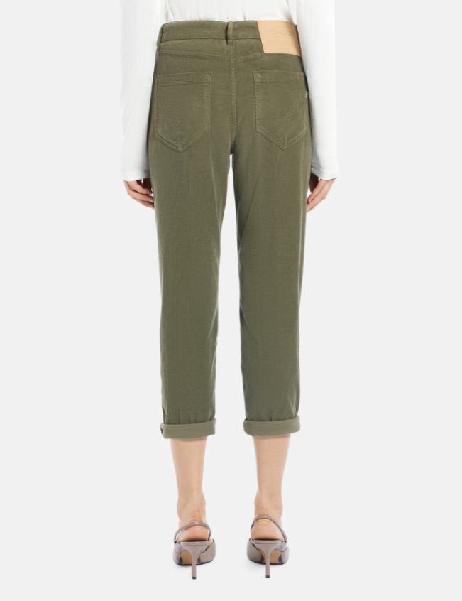 Pantalone koons loose in velluto DP268BVS0030DBM5 604 DONDUP 