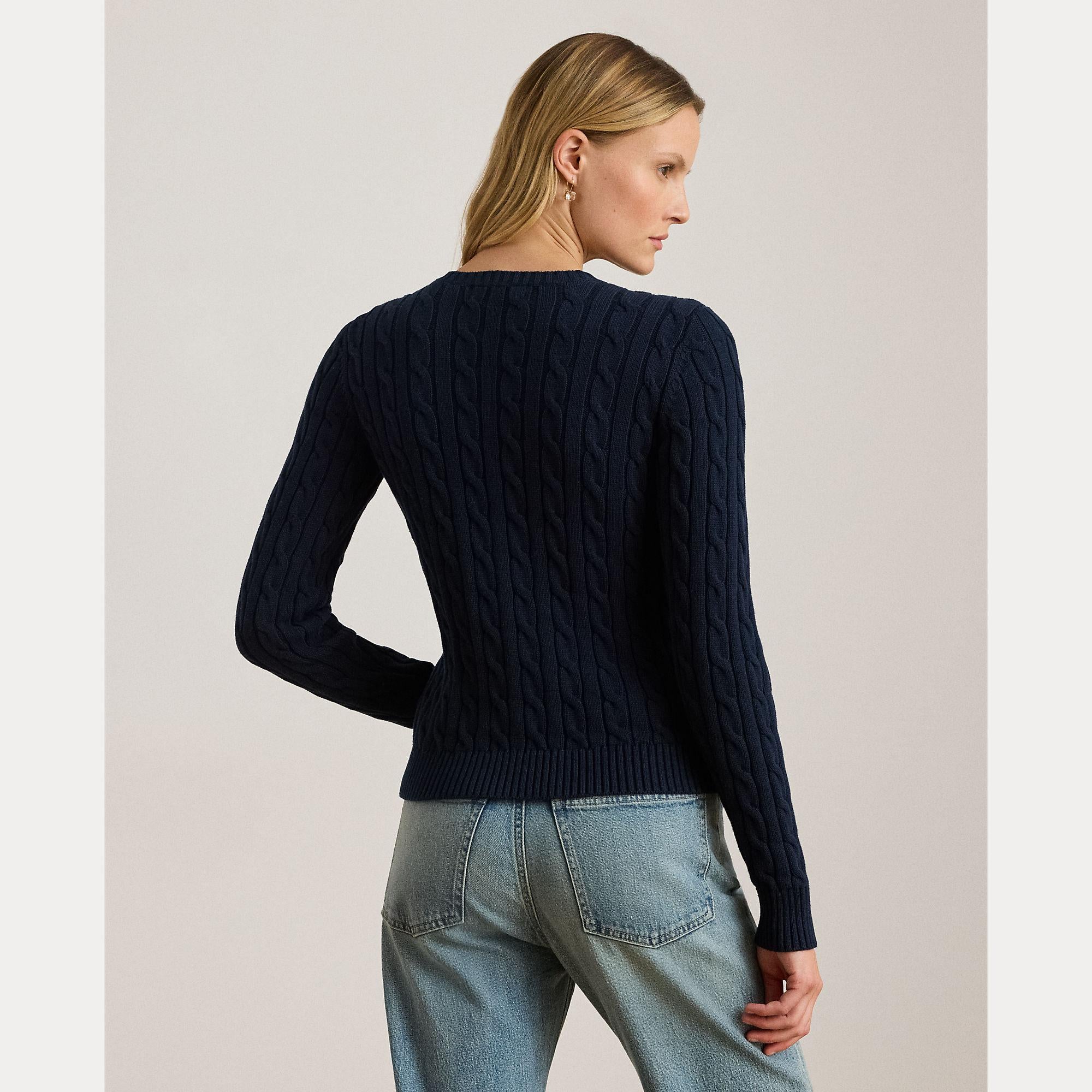 cardigan in cotone a trecce 200-932225 002 LAUREN RALPH LAUREN 
