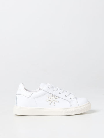 sneakers con logo in tono MR2091 BIANC MANUEL RITZ KIDS 