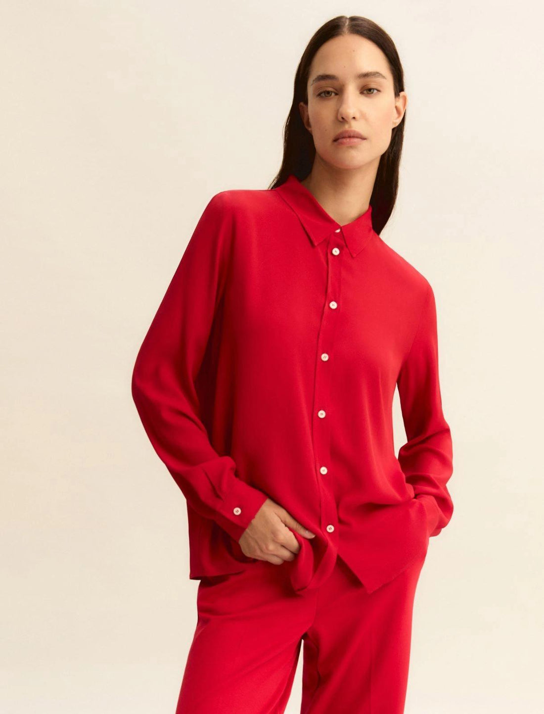 camicia in misto seta EMMFARO 005 EMME MARELLA 