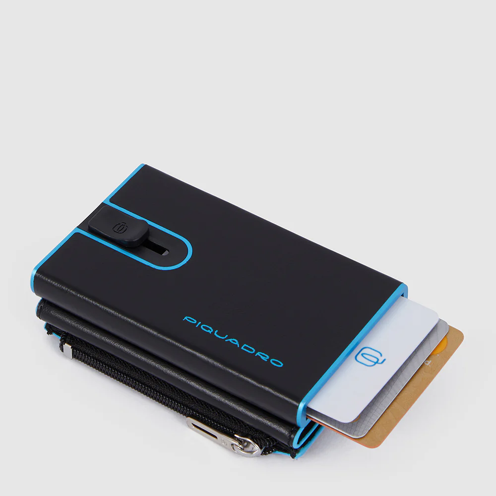 compact wallet porta carte PP5585B2BLR N PIQUADRO 