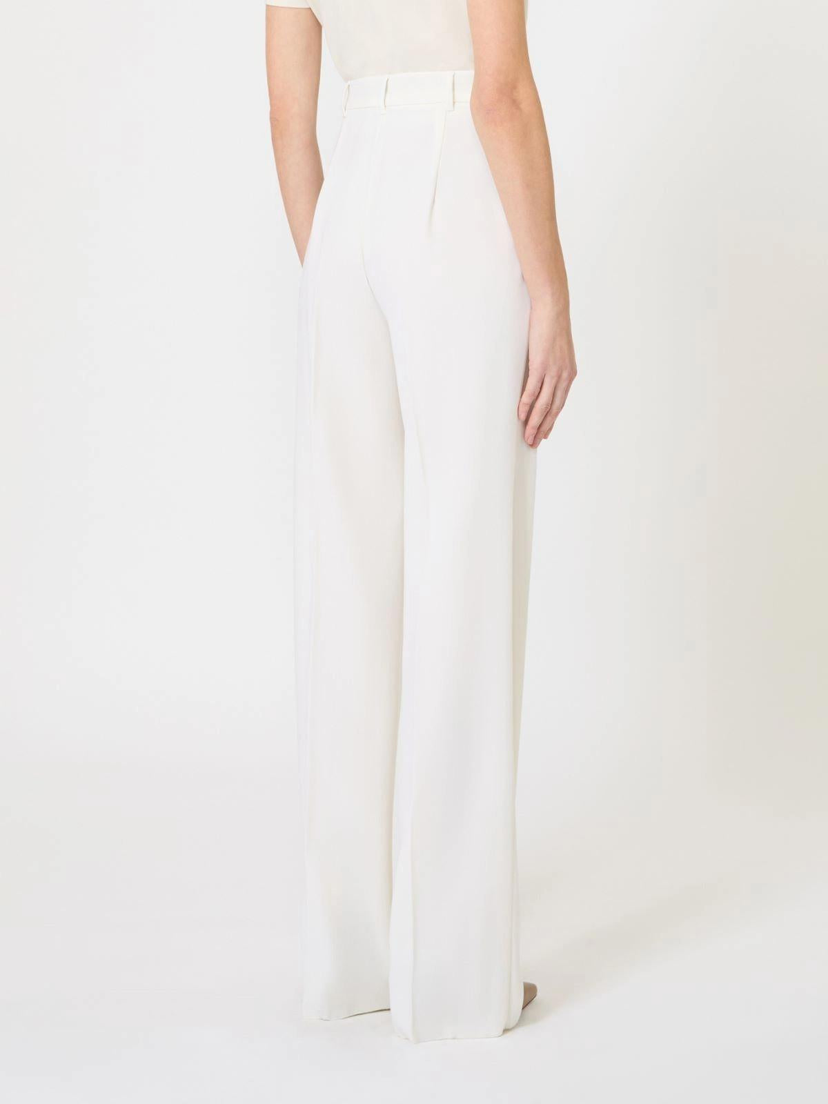 pantalone in lana crèpe MSTQUASAR 010 MAXMARA STUDIO 
