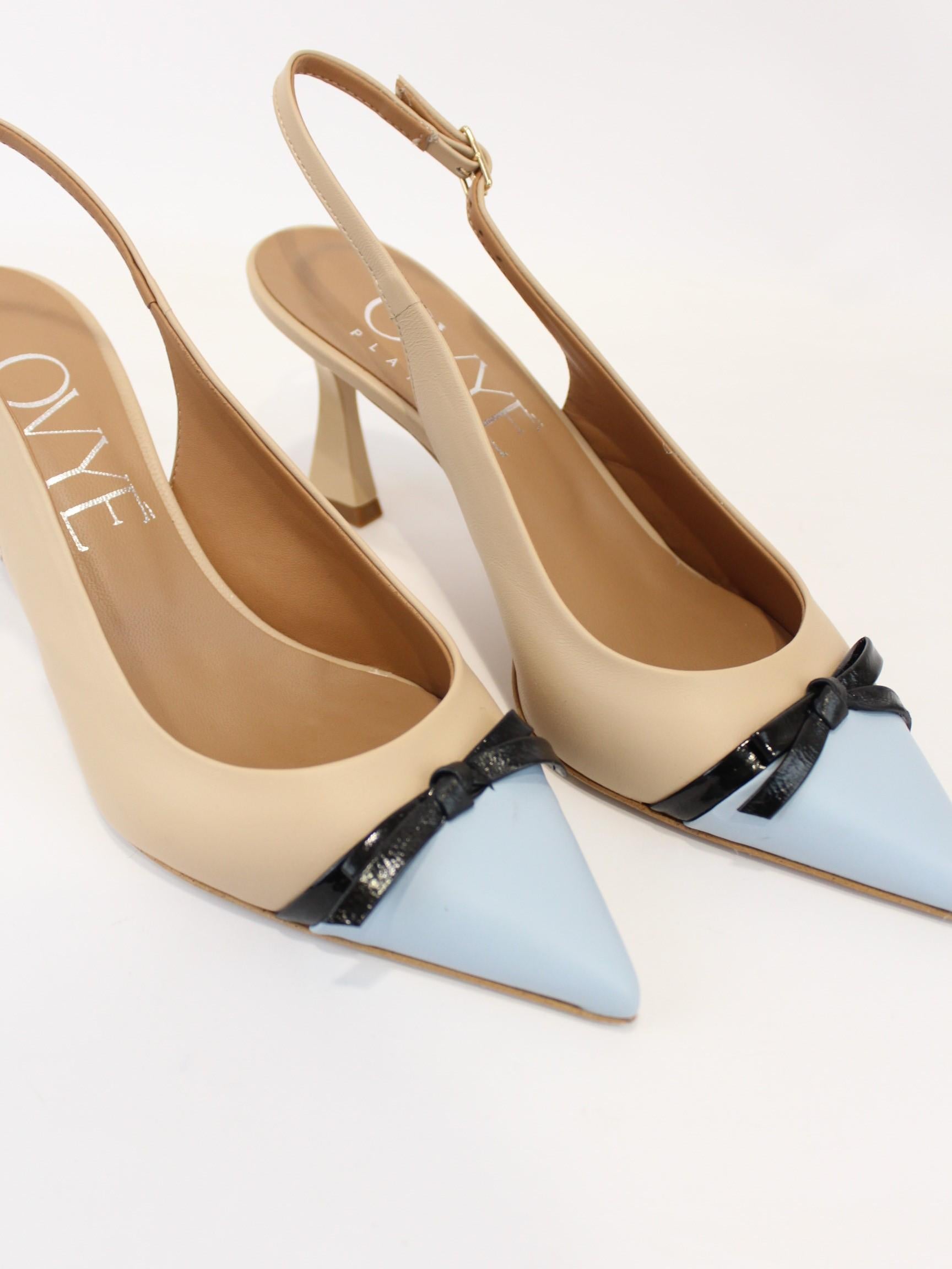 slingback con fiocco AMN242 FONDOTINTA OVYE' 