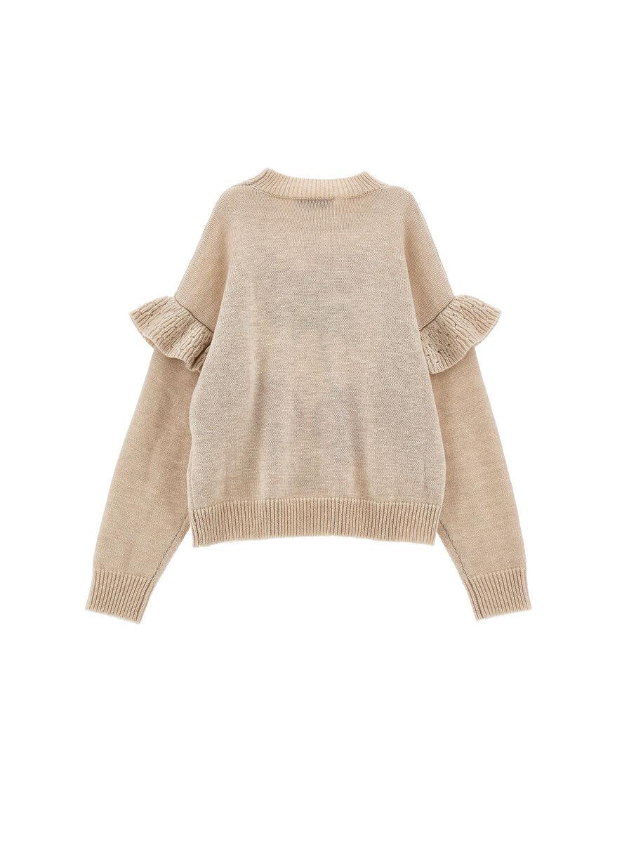 maglione con ricamo ciliegie I9F604 6066 P003 PHILOSOPHY 