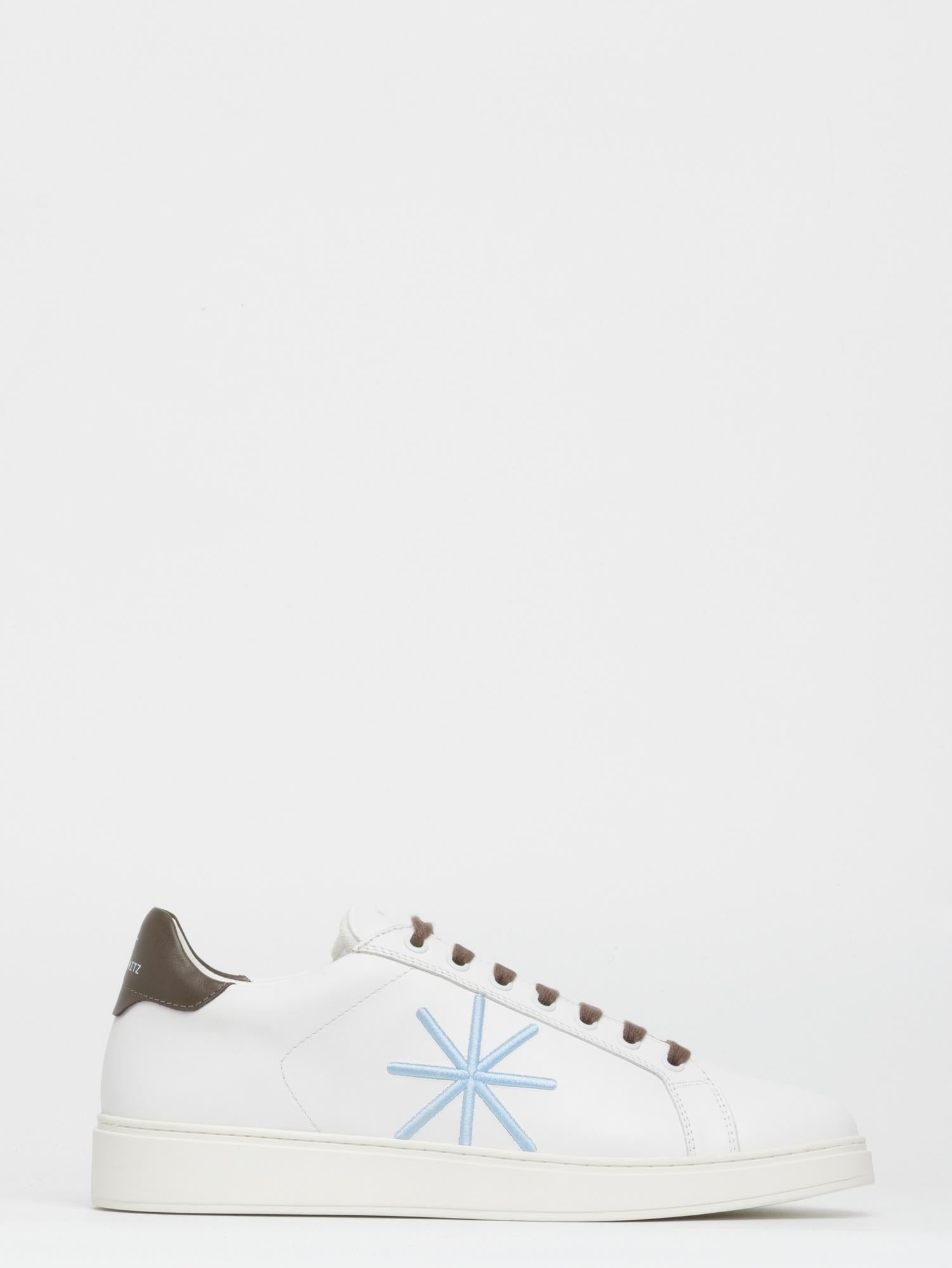 sneakers in pelle logata 4032Q512 263440 29 MANUEL RITZ 