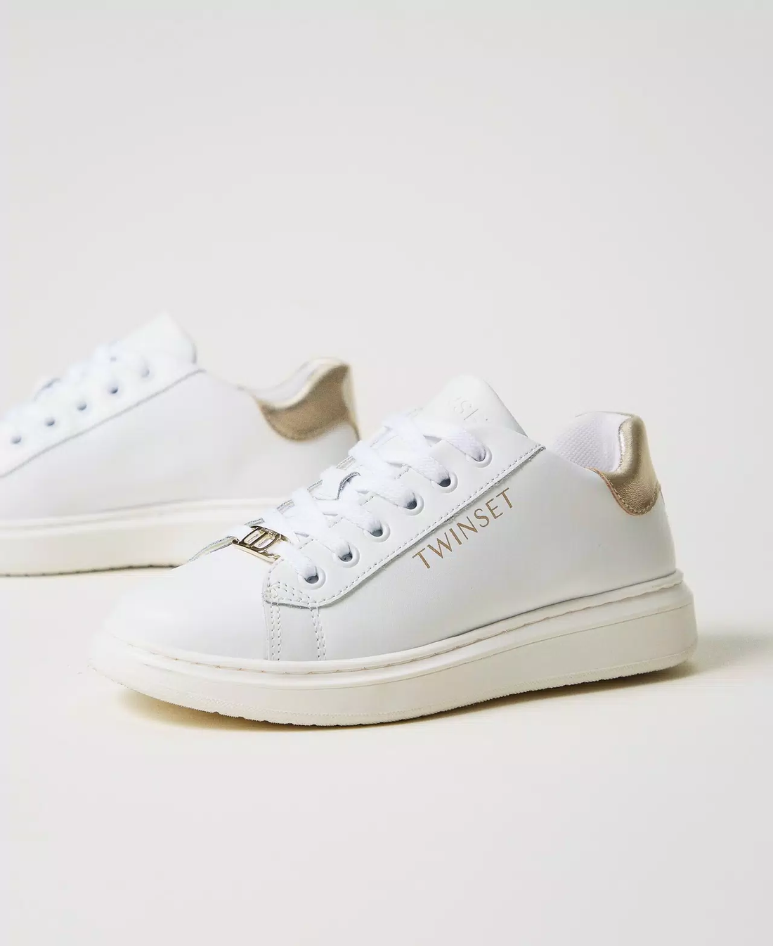 sneakers in pelle laminata 251GCJ010 12173 TWINSET GIRL 