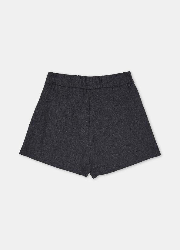 gonna pantalone in misto cotone GF5048T087A 02065 LIU JO JUNIOR 