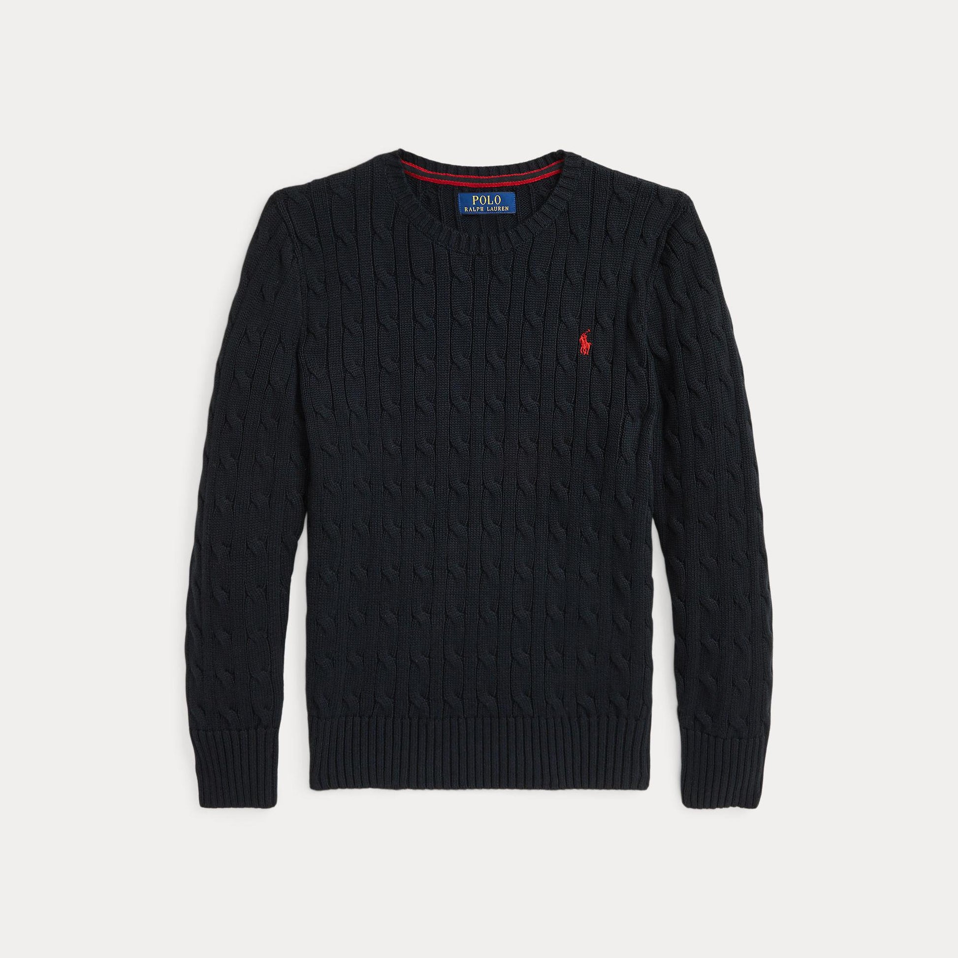 maglione a trecce 323702674061 BLACK RALPH LAUREN POLO 