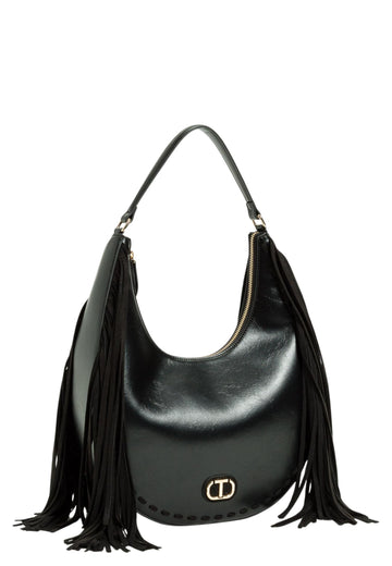 borsa hobo con frange 252TB7121 00006 TWINSET 