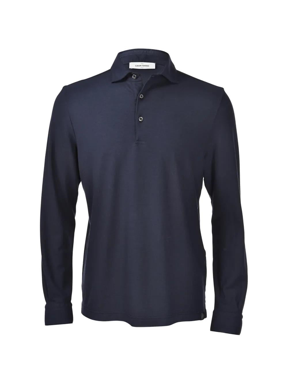 Polo maniche lunghe 60145 78014 598 GRAN SASSO 