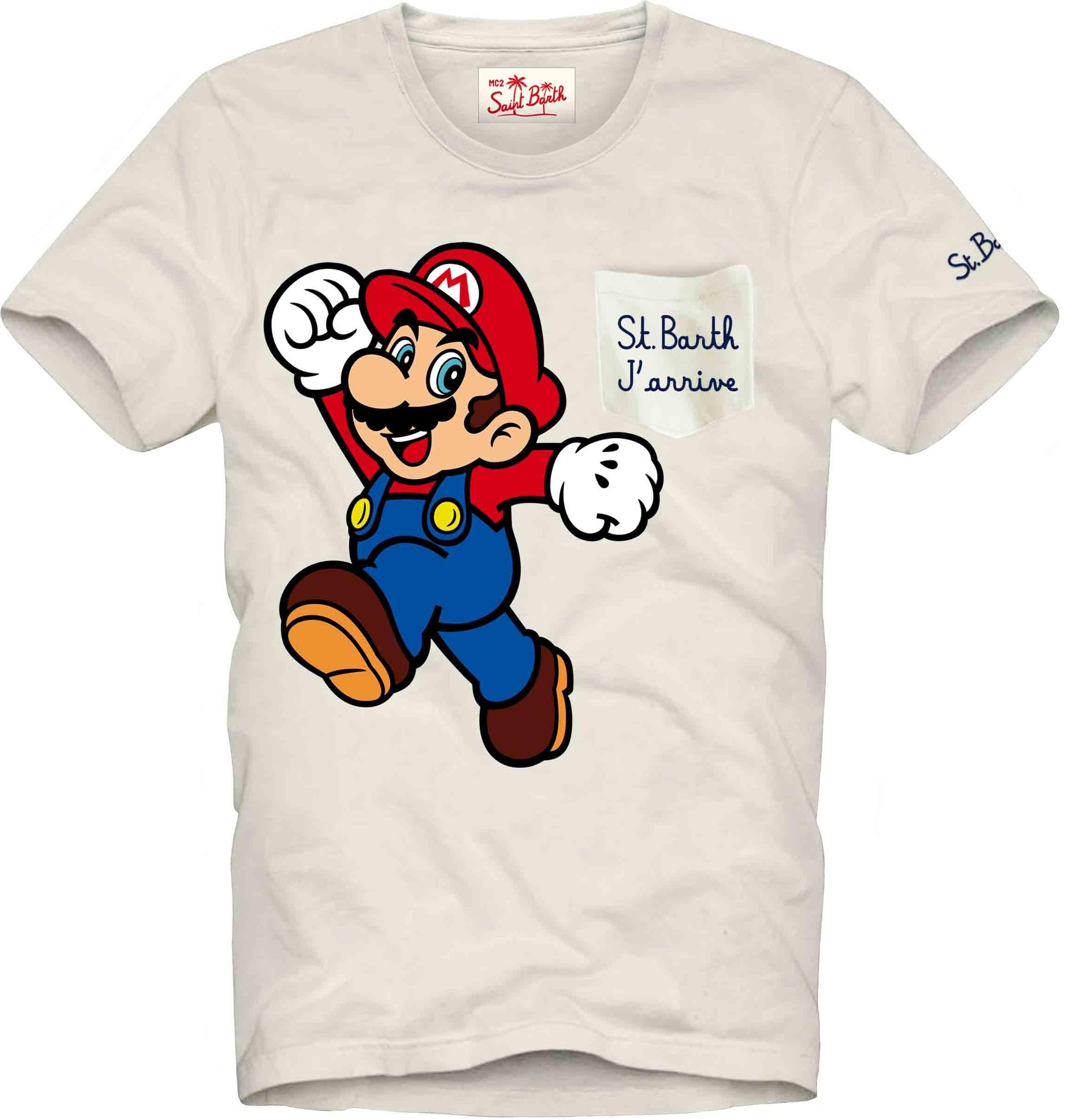 T-SHIRT CARTONE EDDY EMJA11 MC2 SAINT BARTH 