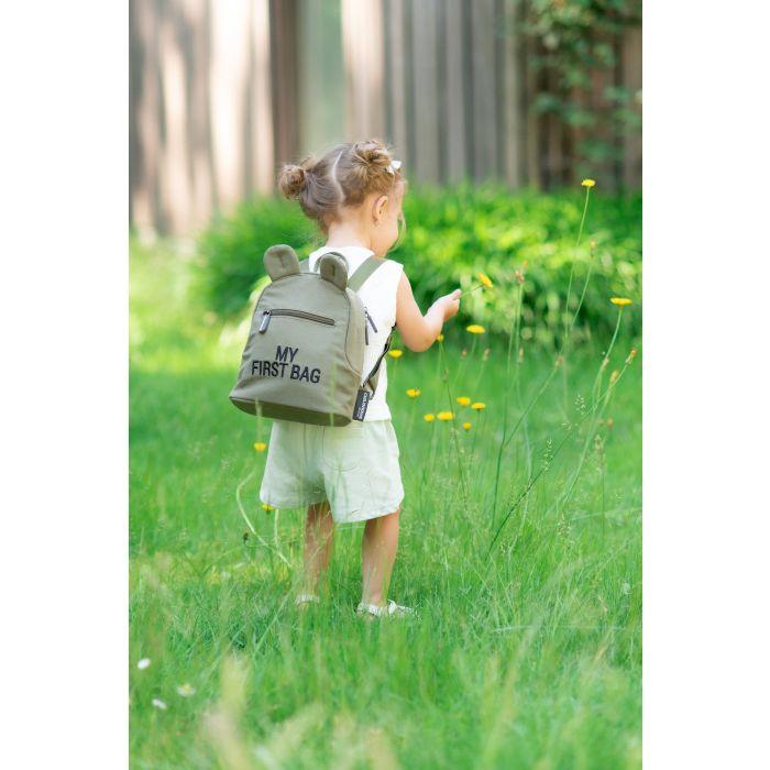 zaino my first bag MY FIRST BAG KAKI CHILDHOME 