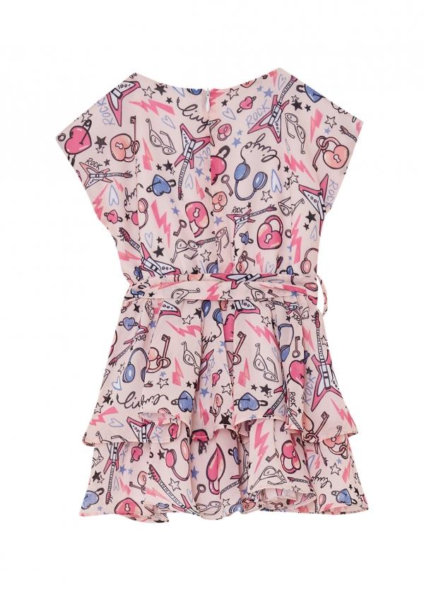abito multicolor KA6125T5142 P9539 LIU JO JUNIOR 