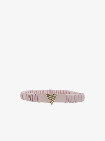 cintura elasticizzata con V AB0032 ROSA VICOLO 