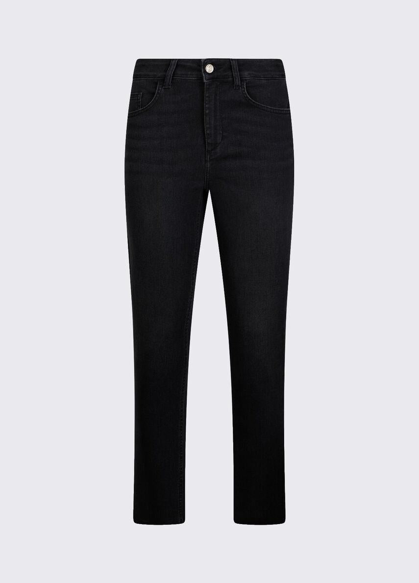jeans skinny a vita alta UA6035D0305 87483 LIU JO DENIM 