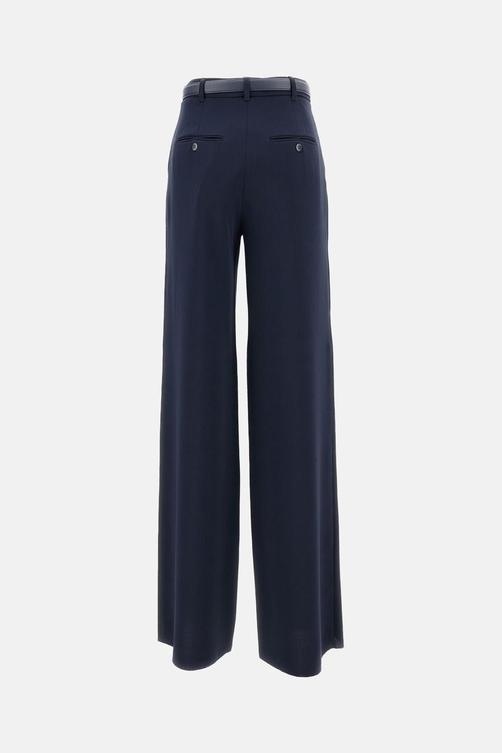 pantalone con cintura MSTAMICO 005 MAXMARA BLACK DRESS 