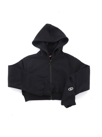 felpa full zip con cappuccio GF5148F0326 22222 LIU JO JUNIOR 