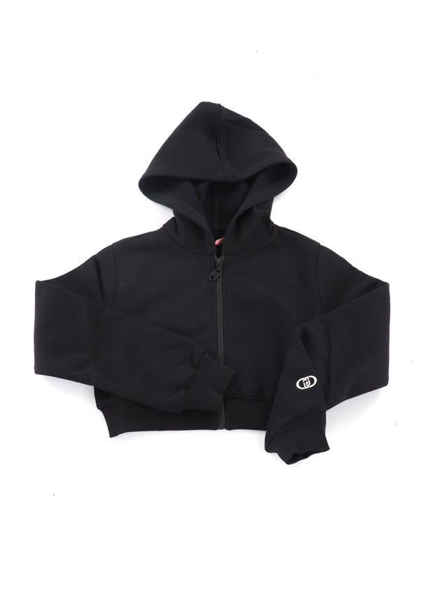 felpa full zip con cappuccio GF5148F0326 22222 LIU JO JUNIOR 