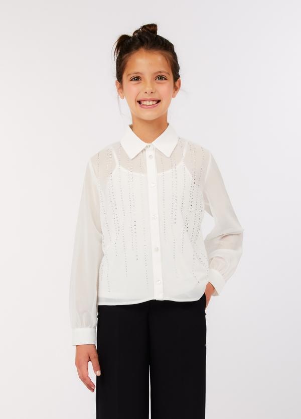 camicia in jersey GA6086J4966 P9455 LIU JO JUNIOR 