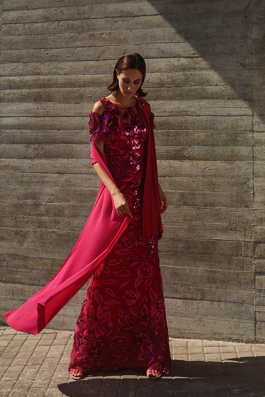 abito cerimonia maestri 4942 FUCHSIA MAESTRI 