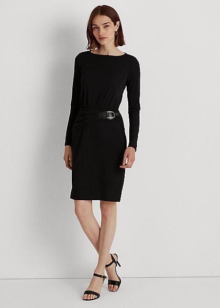 abito stretch con fibbia 250-888719 003 LAUREN RALPH LAUREN 