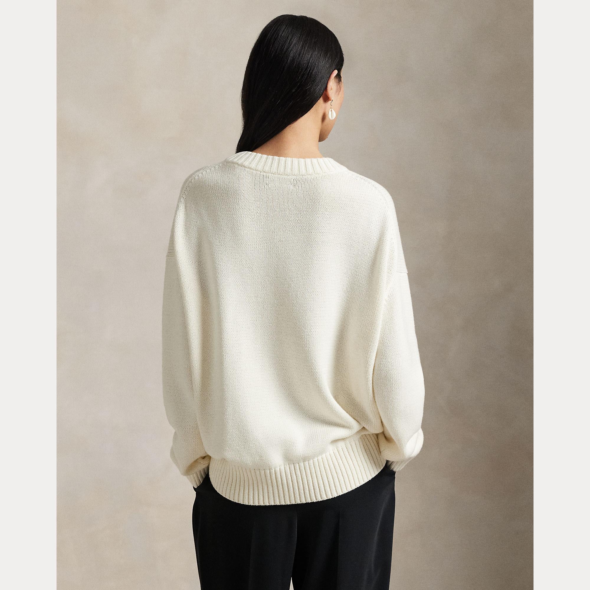 Maglione con orso Polo 211-978310 001 RALPH LAUREN POLO 
