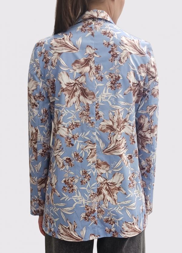 giacca fiori WA6479T4853 P9502 LIU JO WHITE 