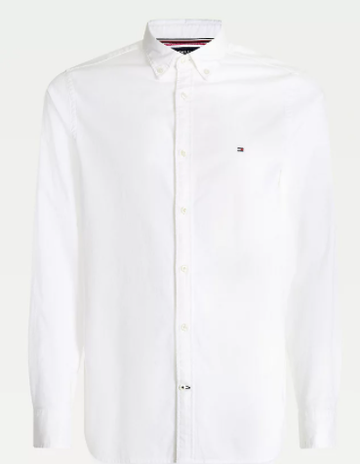 CAMICIA SLIM FIT MW0MW17640 YBR TOMMY HILFIGER 