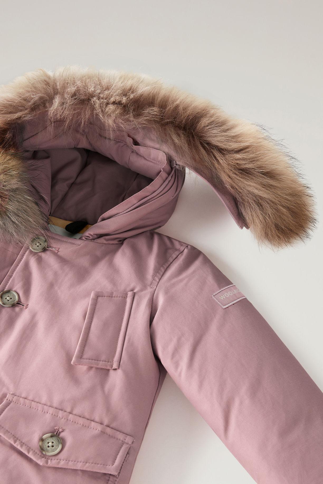 Parka in ramar clotch con pelliccia removibile CFWKOU0469MRUT0641 WDR WOOLRICH 