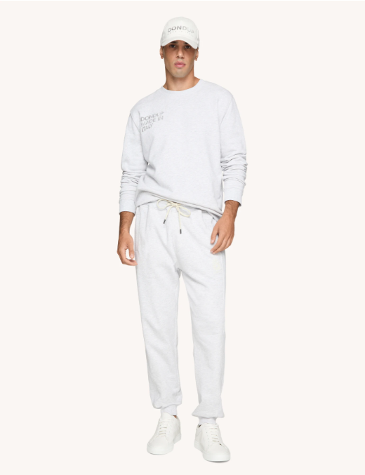 felpa con logo laterale UF641KF0196UIT3 000 DONDUP 