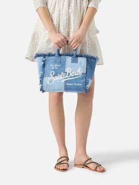 borsa denim patchwork colette COLETTE PATCH 0402 MC2 SAINT BARTH 