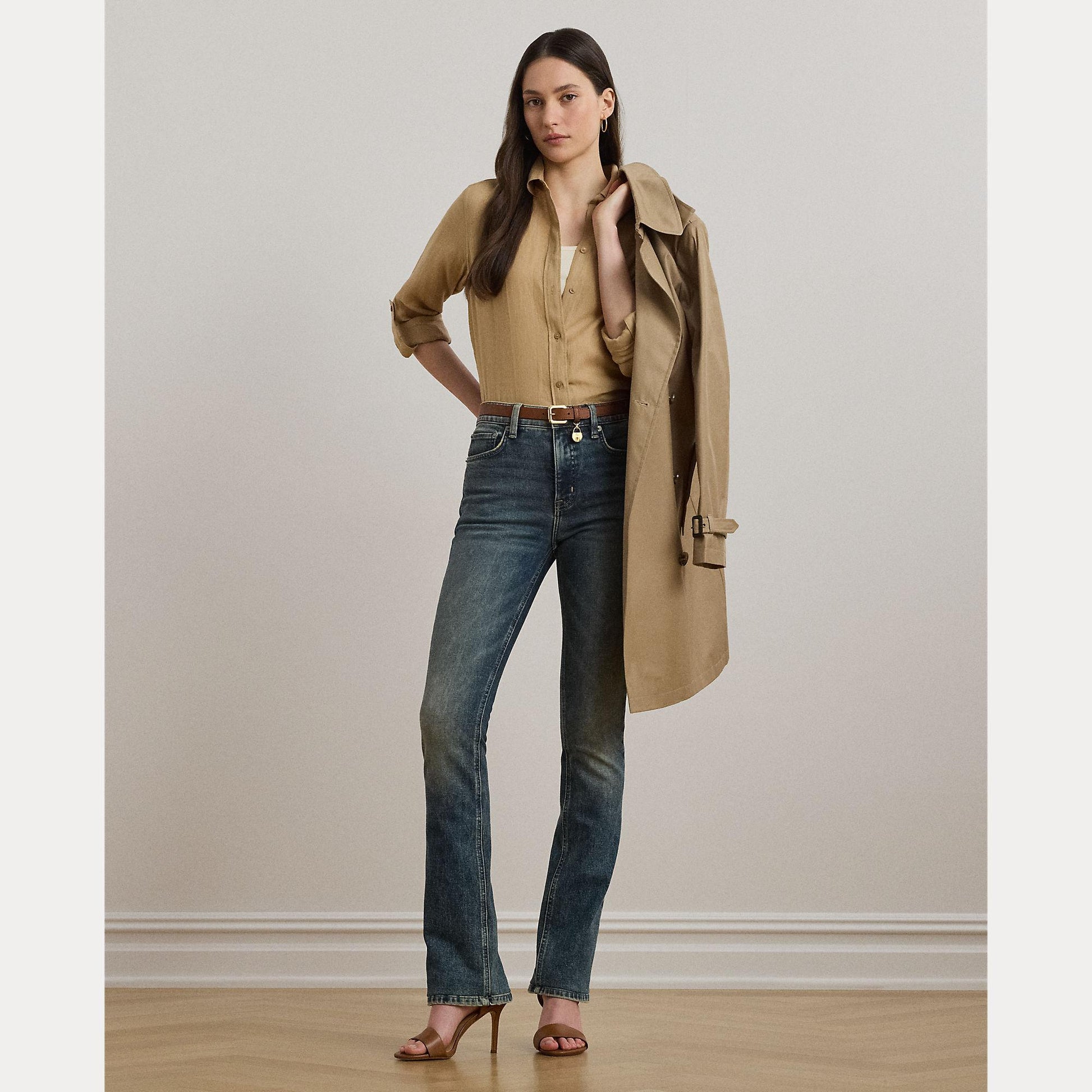camicia in lino relaxed fit 200-782777 060 LAUREN RALPH LAUREN 