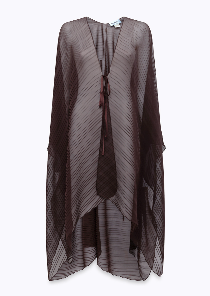 maxi poncho plisse NA6013T4289 90913 Blugirl 