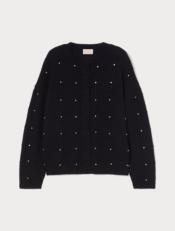 cardigan con pailettes ROBBY 001 NOW MARINA RINALDI 