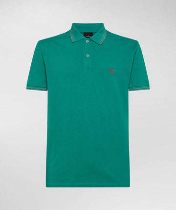 POLO STRETCH CON LOGO PEU3522 99011991 628 PeUTEREY 