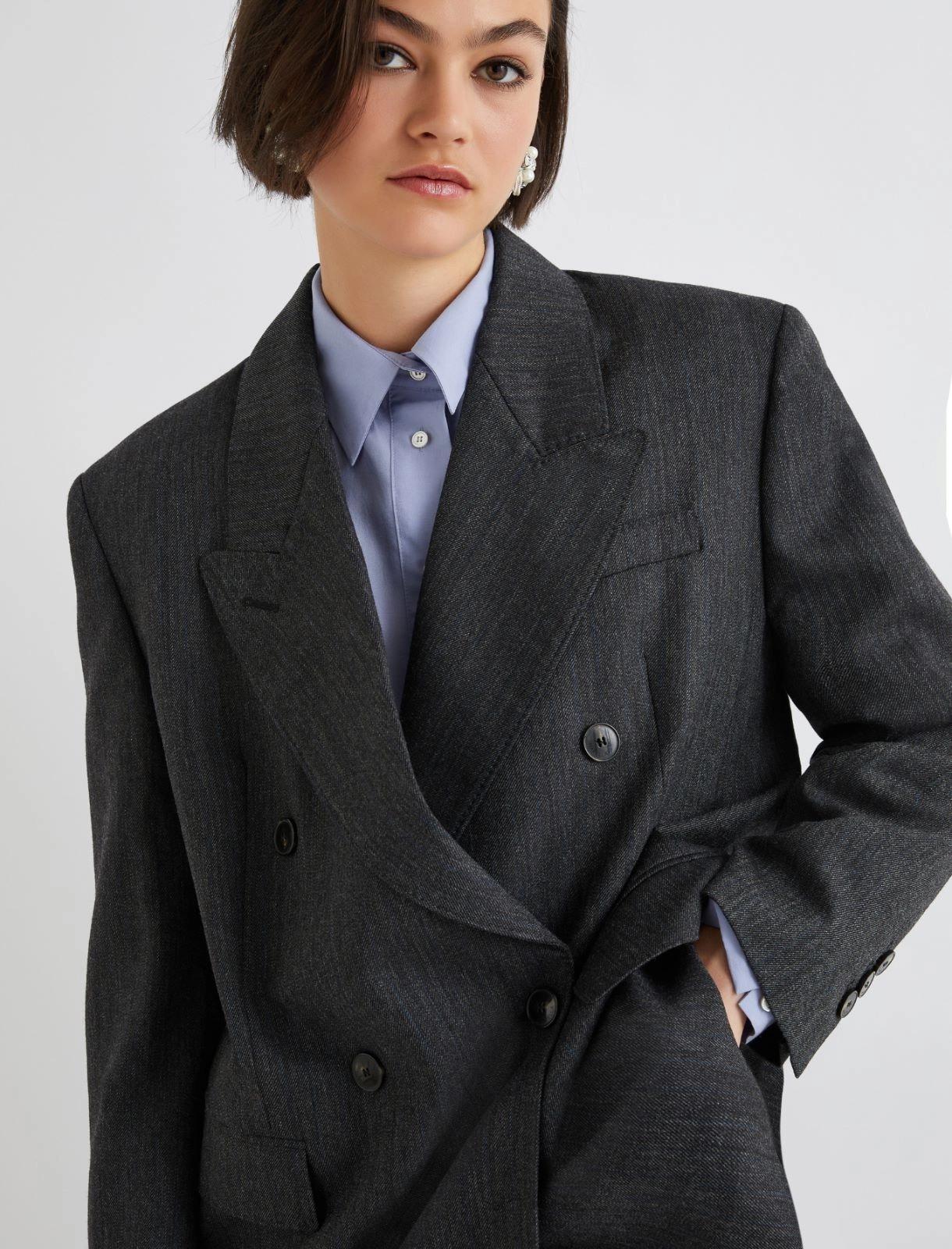 Blazer doppiopetto in lana CRASSO 004 MARella 