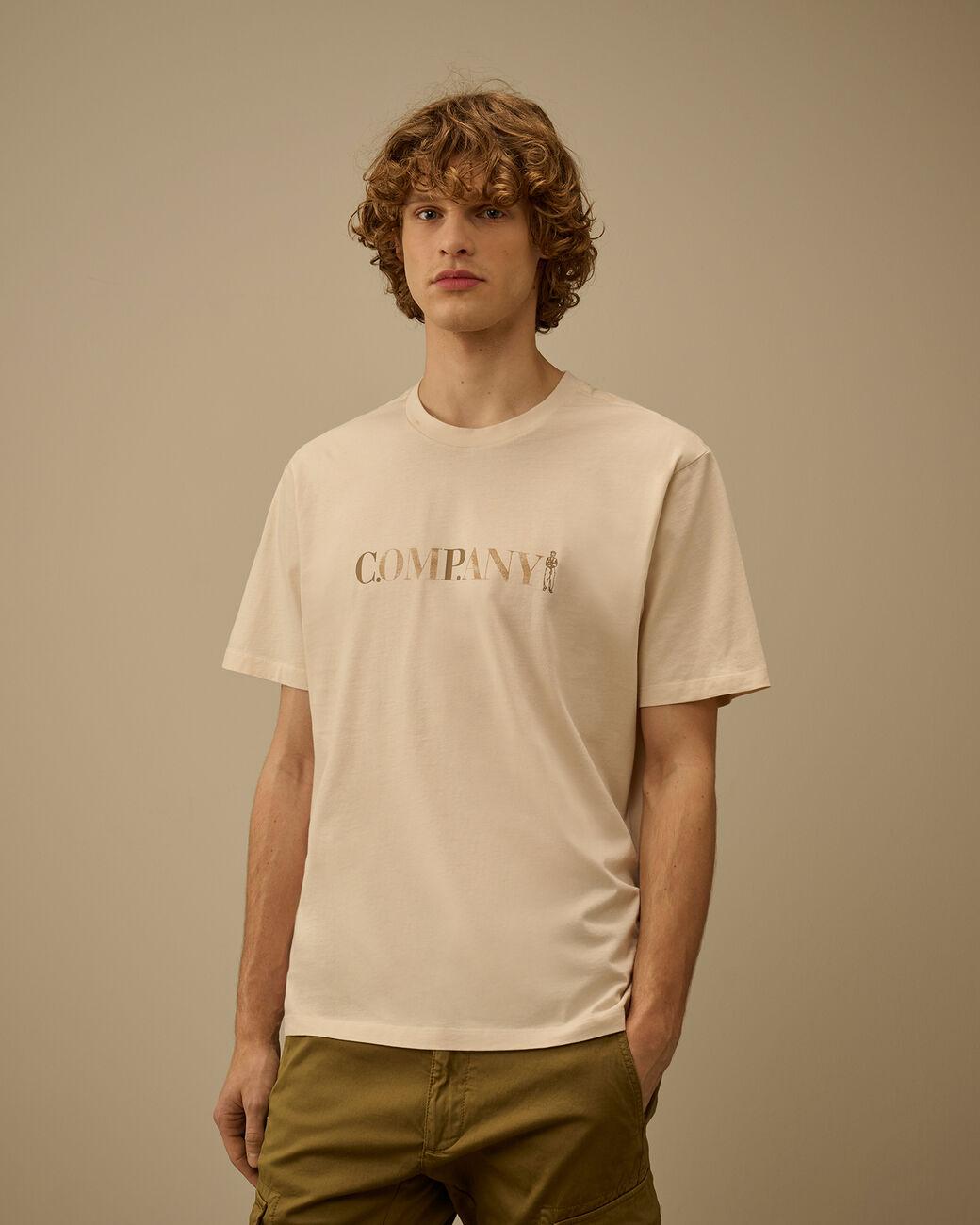 T-shirt 30/1 short 20CMTS085A 005100W 114 CP COMPANY 
