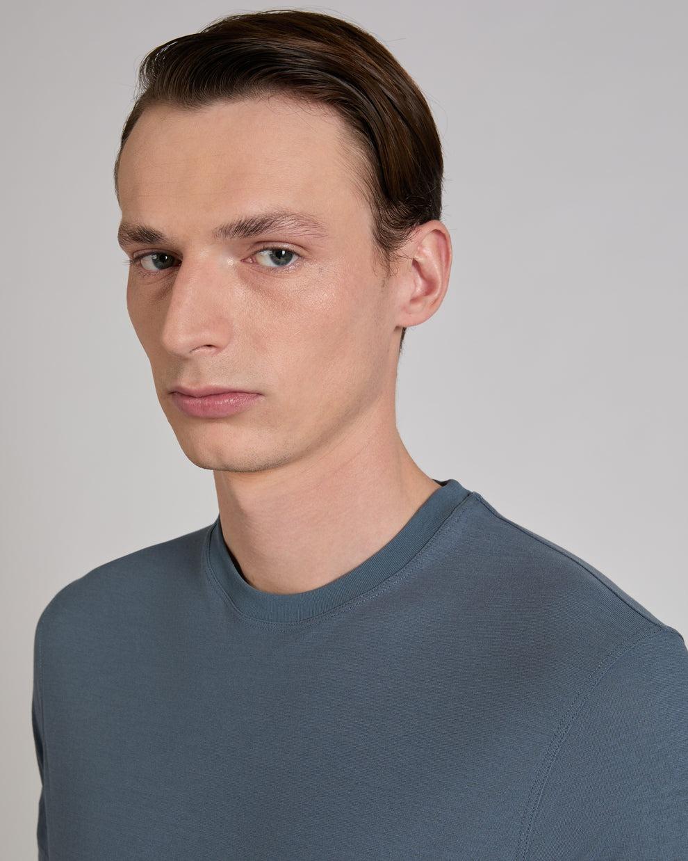 t-shirt slim fit ice cottone 815214-ZG380 Z1851 ZANONE 