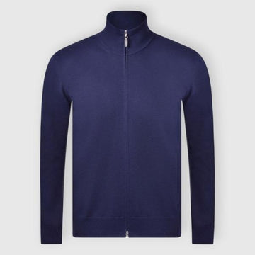 cardigan full zip in cotone 55111 18190 598 GRAN SASSO 