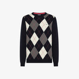 SUN68 maglione a rombi Blu