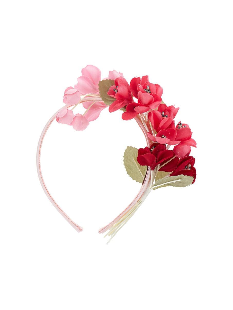 cerchietto con fiori 79G011 7071 9144 MONNALISA 