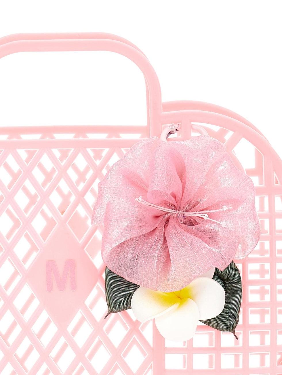 borsa con fiore ibisco 19H032 8067 0093 MONNALISA 