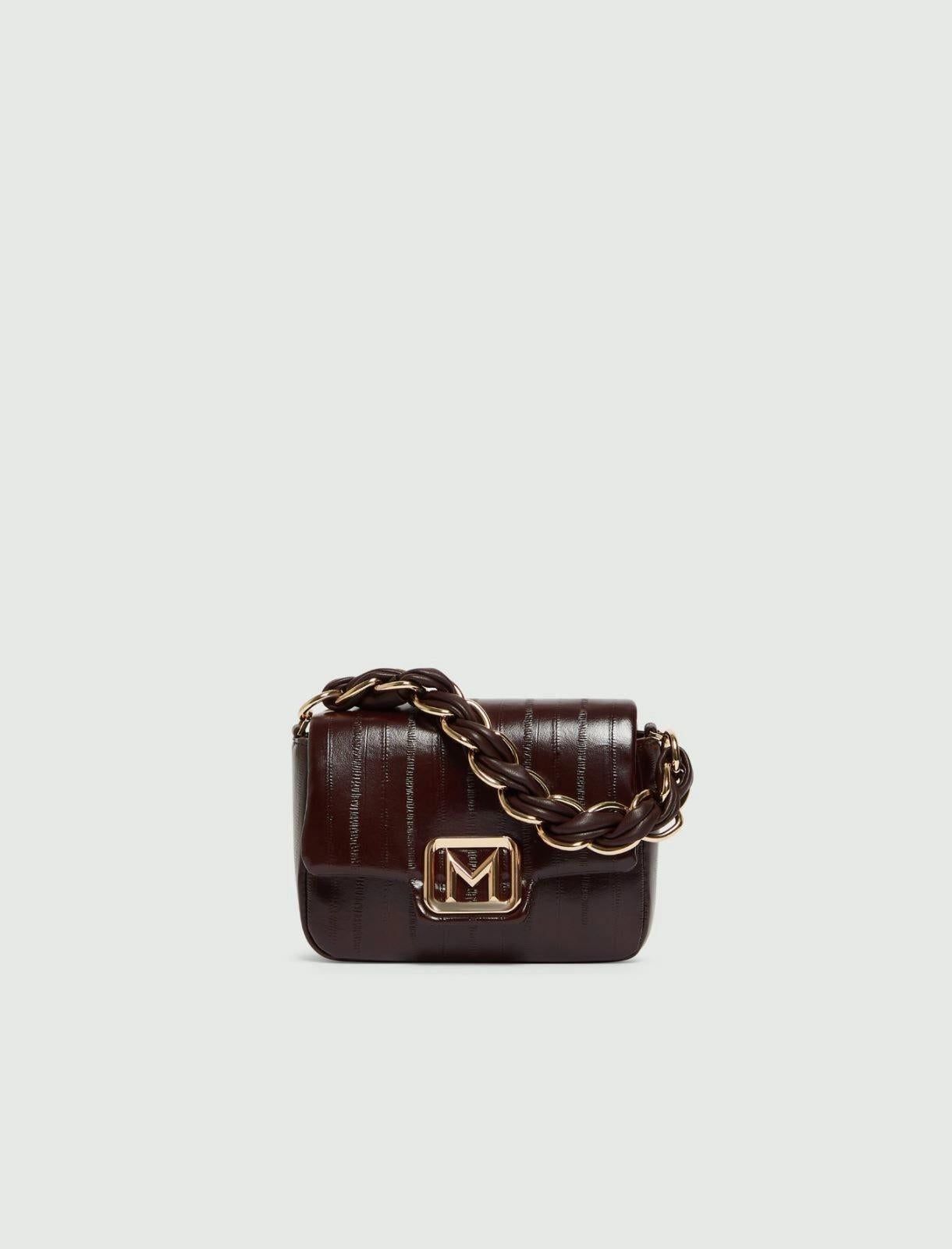 borsa le muse small con stampa rettile MLALONTRA2 003 MARella ACCESSORI 