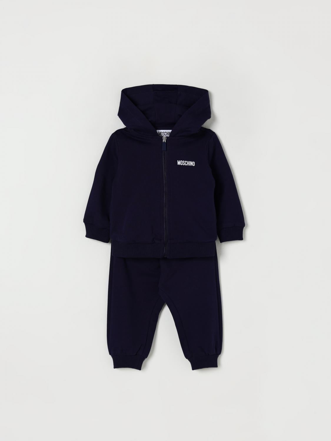 tuta con logo MUK05GLCA40 40016 MOSCHINO KIDS 